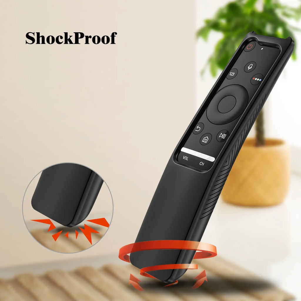 Protective Case Compatible Samsung Smart TV Remote Controller BN59 Series, Casebot Light Weight Kids-Friendly anti Slip Shock Proof Silicone Cover