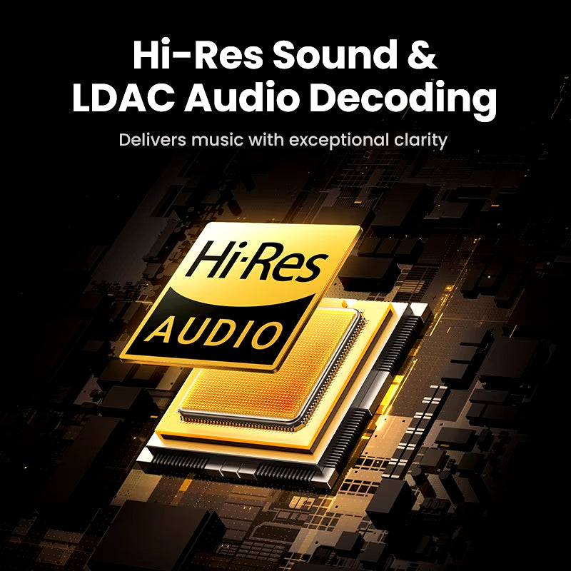 Max5C Wireless Bluetooth Headphones ANC 43Db Active Noise Cancellation Hi-Res LDAC 75H Spatial Audio Earphones Headset