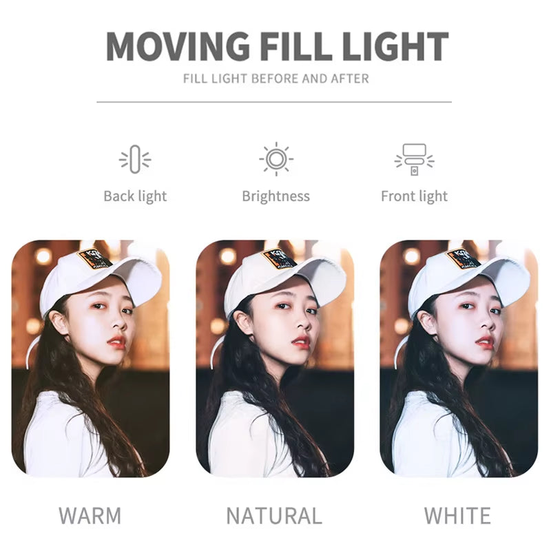 Gimbal Stabilisateur Estabilizador Selfie Stick Fill Light Smartphone Baseus Handheld Action Kameralar Bluetooth Tripod Gymbal