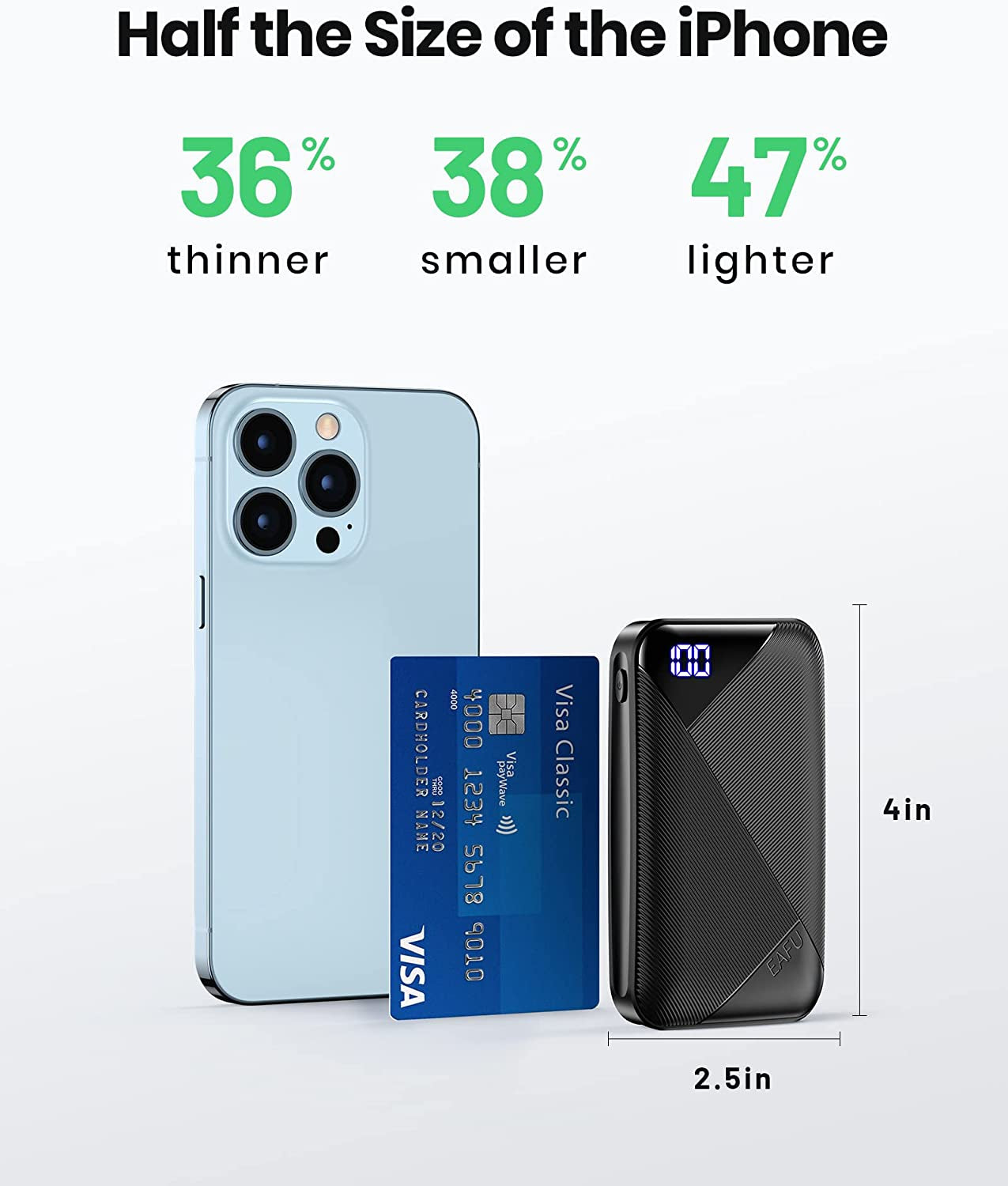 Cargador Portatil Externa Bateria Para Celular Iphone Samsung Battery Power Bank