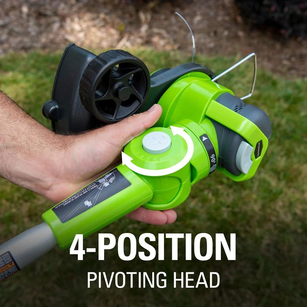 24V 12" Cordless String Trimmer/Edger with 2.0 Ah USB Battery & Charger 2117902AZVT