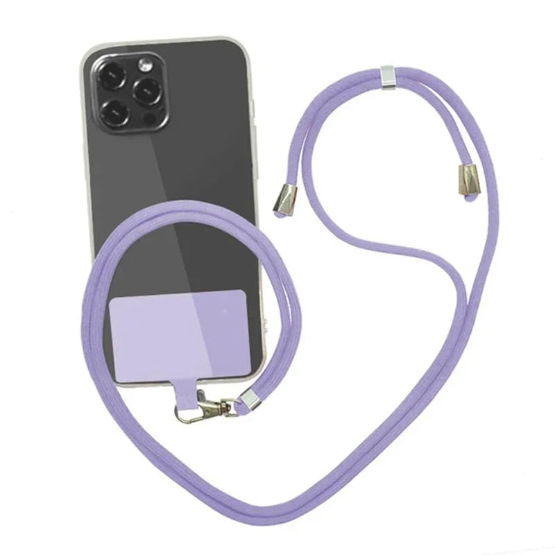 Phone Lanyard Adjustable Detachable Cord Lanyard Strap For Mobile Phone Chain Accessories Cell Phone Rope Neck Straps Universal