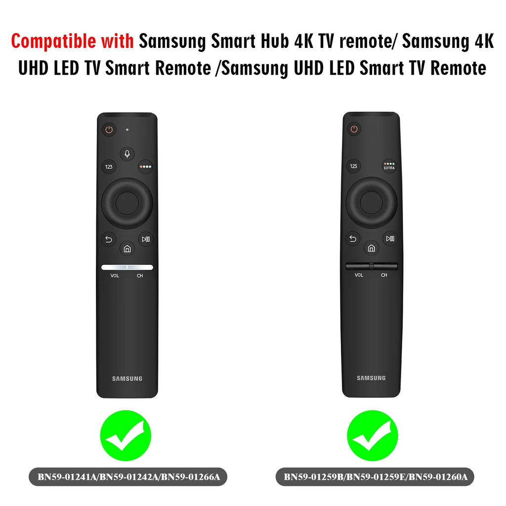 Protective Case Compatible Samsung Smart TV Remote Controller BN59 Series, Casebot Light Weight Kids-Friendly anti Slip Shock Proof Silicone Cover