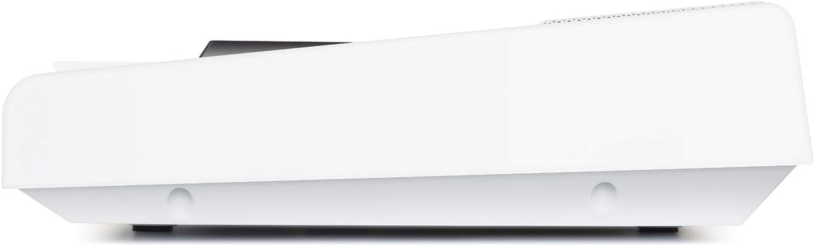 Recital White - 88 Key Digital Piano Keyboard with Semi-Weighted Keys, 2X20W Speakers, 5 Voices, Split, Layer and Lesson Mode, FX and Piano Lessons