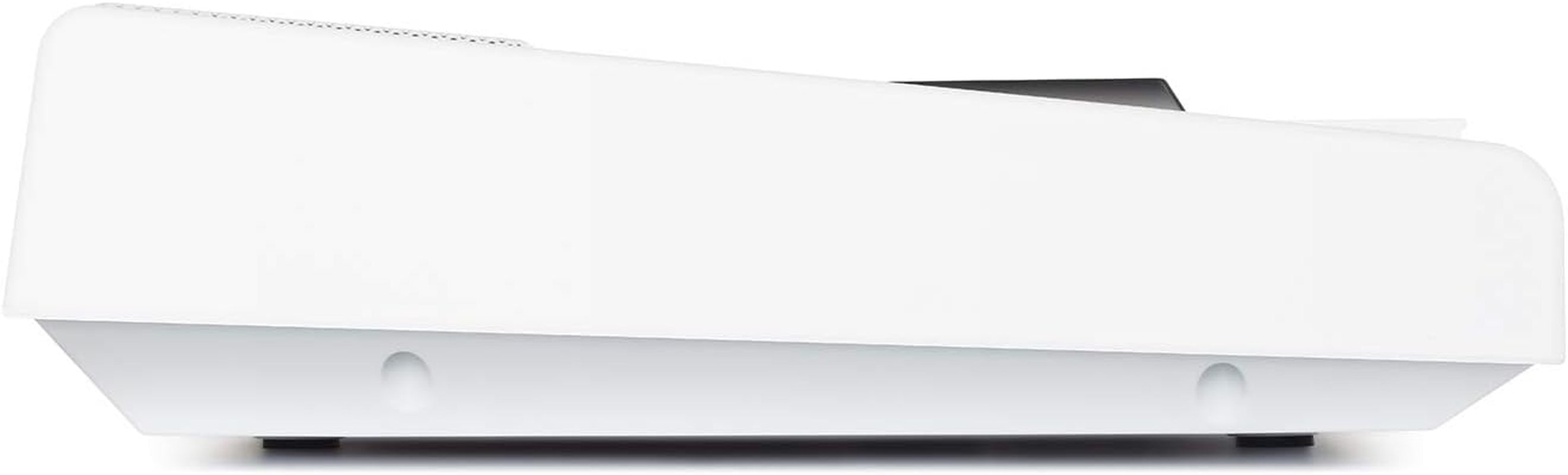 Recital White - 88 Key Digital Piano Keyboard with Semi-Weighted Keys, 2X20W Speakers, 5 Voices, Split, Layer and Lesson Mode, FX and Piano Lessons