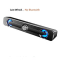 Sound Bar Bluetooth USB Wired Speakers Bar Stereo Speaker for Projector PC Laptop Phone Computer 3.5Mm Aux Speaker