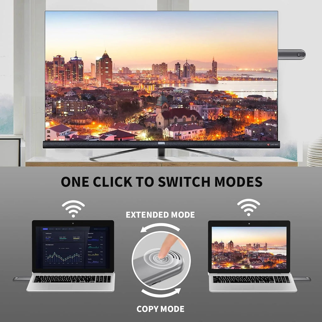 Laptop Wireless HD-MI Channel Stereo Receiver with Plug & Play and HD-MI