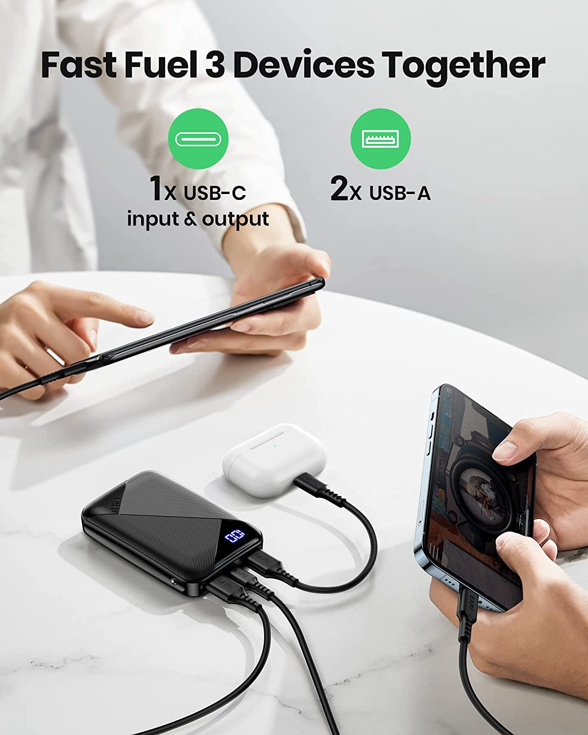 Cargador Portatil Externa Bateria Para Celular Iphone Samsung Battery Power Bank